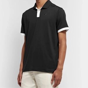 Nike Men’s Golf Vapor Dri-Fit Polo Black Short Sleeve Collared Shirt Sz XL